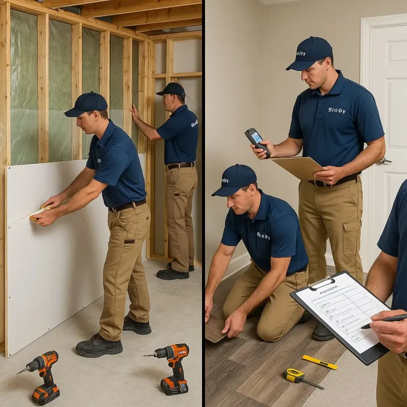 Repairs and Reconstruction process in Redway, CA