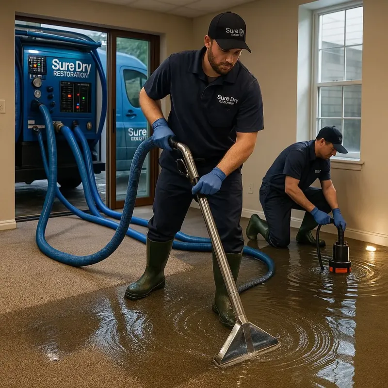 Water Extraction and Removal process in Redway, CA